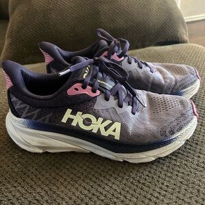 Hoka Deep Purple Athletic Shoes